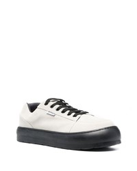 Sunnei Lace Up Leather Sneakers
