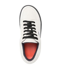 Sunnei Lace Up Leather Sneakers