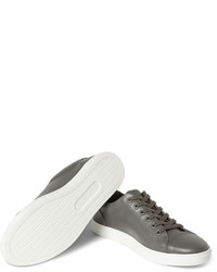 Dolce & Gabbana Leather Low Top Sneakers