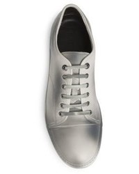 Lanvin Low Top Calf Leather Sneakers