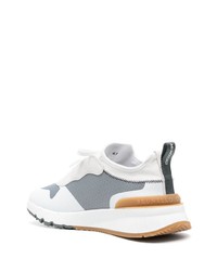 Brunello Cucinelli Panelled Design Low Top Sneakers