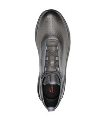 Santoni Perforated Low Top Sneakers