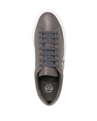Philipp Plein Pp1978 Low Top Leather Sneakers