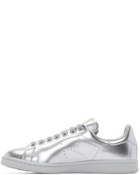 Raf simons stan sales smith silver