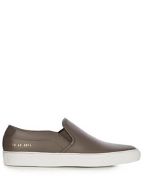 Common Projects Slip On Low Top Leather Trainers