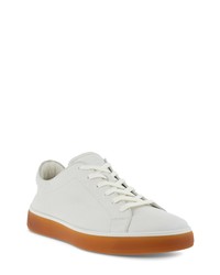Ecco Street Tray Retro Sneaker In Shadow White At Nordstrom