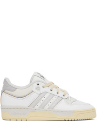 adidas Originals White Rivalry Low 86 Sneakers
