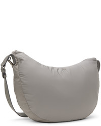 Zegna Gray Panorama Messenger Bag