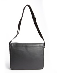 Mulberry Dark Grey Leather Messenger Bag