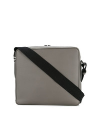 Gieves & Hawkes Square Zipped Messenger Bag