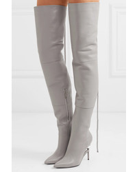 Unravel Project Leather Thigh Boots