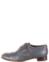Marc Jacobs Leather Lace Up Oxfords