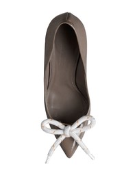 Burberry Rope Detail Patent Leather Pumps