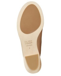 Eileen Fisher Pagoda Ankle Strap Sandal