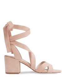 Kenneth Cole New York Victoria Leather Ankle Strap Sandal