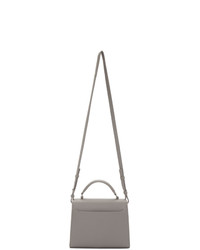 Saint Laurent Grey Mini Cassandra Bag