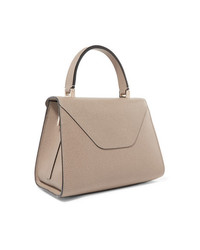 Valextra Iside Mini Textured Leather Shoulder Bag