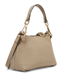 See by Chloe Joan Mini Textured Leather And Suede Shoulder Bag