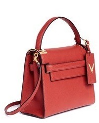 Valentino My Rockstud Small Top Handle Leather Bag