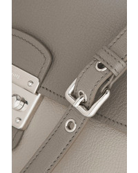Miu Miu Pattina Madras Two Tone Textured Leather Shoulder Bag