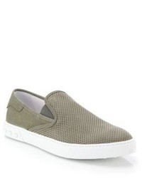 Tod's Perforated Slip On Sneakers