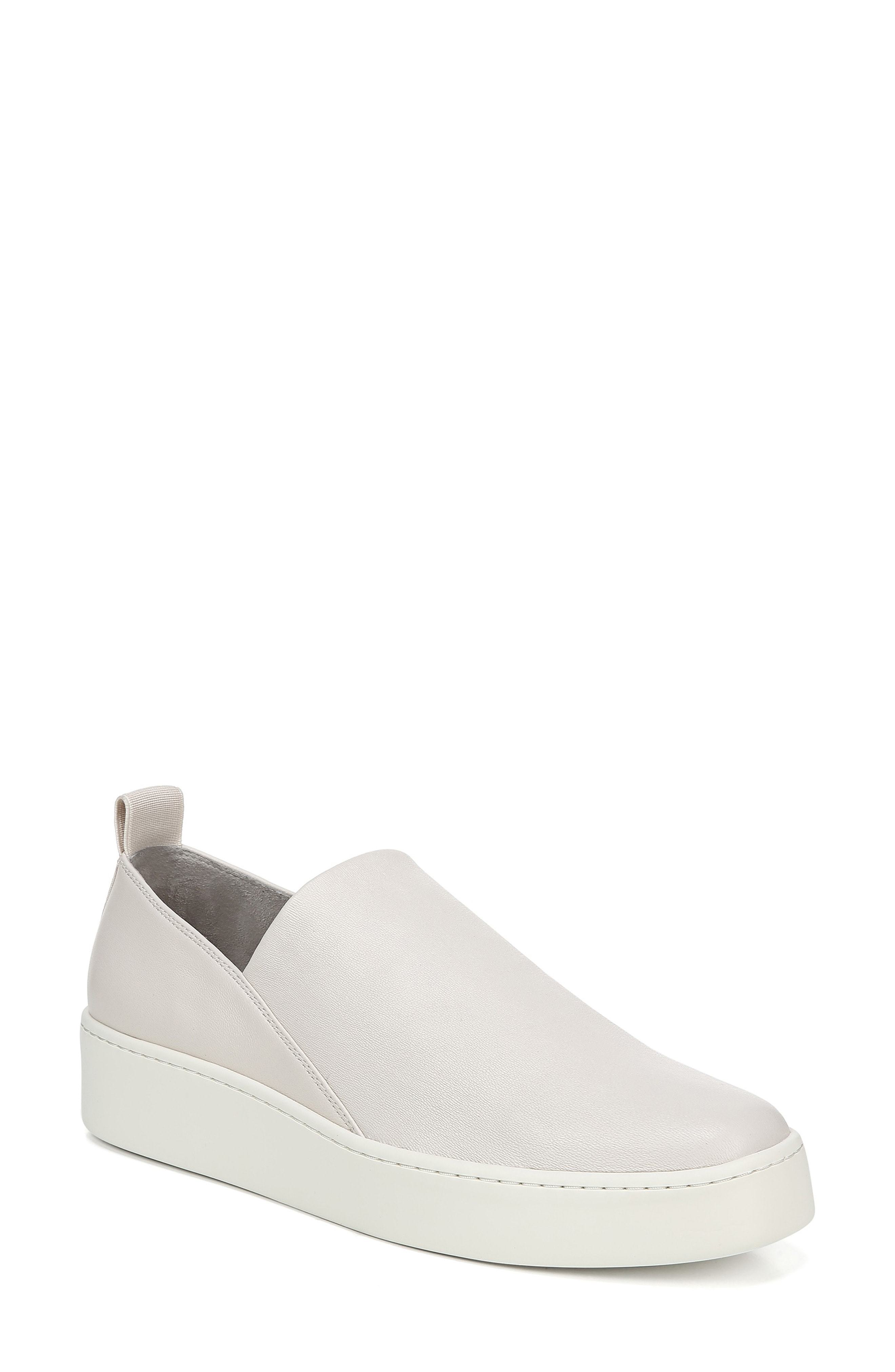 Vince saxon leather on sale sneakers