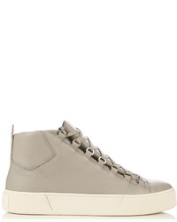 Balenciaga Arena High Top Leather Trainers