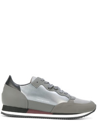 Philippe Model Contrast Panel Sneakers