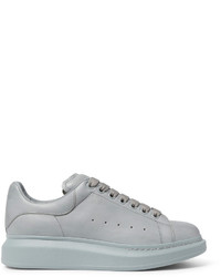 Alexander McQueen Exaggerated Sole Leather Sneakers