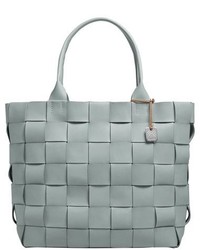 Skagen Anja Woven Leather Tote