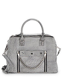 Ash Zowie Textured Leather Satchel