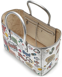 Anya Hindmarch Ebury Small All Over Stickers Leather Tote