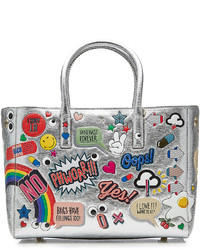 Anya Hindmarch Ebury Small All Over Stickers Leather Tote