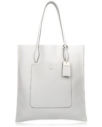 Tod's Flat Grained Leather Tote