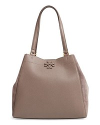 Tory Burch Mcgraw Leather Suede Satchel