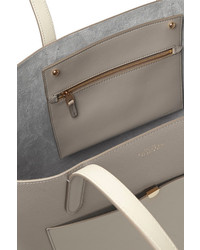 Smythson North South Textured Leather Tote