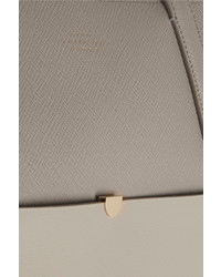 Smythson North South Textured Leather Tote