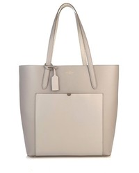 Smythson Panama North South Leather Tote