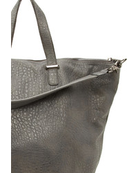 Forever 21 Pebbled Faux Leather Tote