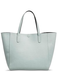 Merona Reversible Tote Faux Leather Handbag