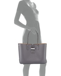 Longchamp Roseau Reversible Leather Tote Bag