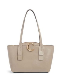 Chloé Small C Leather Tote
