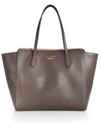 Gucci Swing Leather Tote