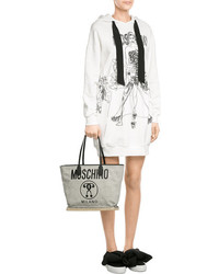 Moschino Tote With Leather