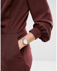 Marc Jacobs Gray Leather Riley Watch Mj1472
