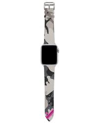 Wristpop Shadow Camo Faux Leather Apple Watch Band