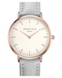 ROSEFIELD Tribeca Leather Watch