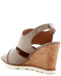 Susina Linza Wedge Slingback Sandal Wide Width Available