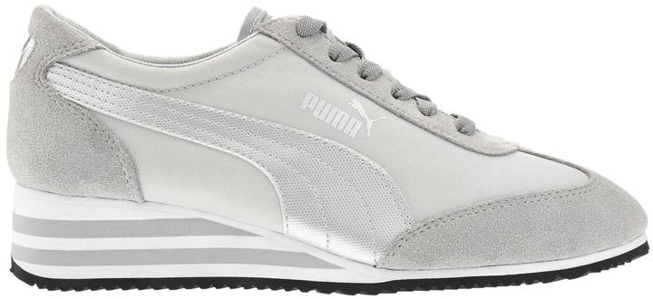 Puma Caroline Stripe Ts Wedge Sneakers, $70, Puma