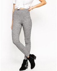 Asos Collection Lounge Leggings In Knitted Rib